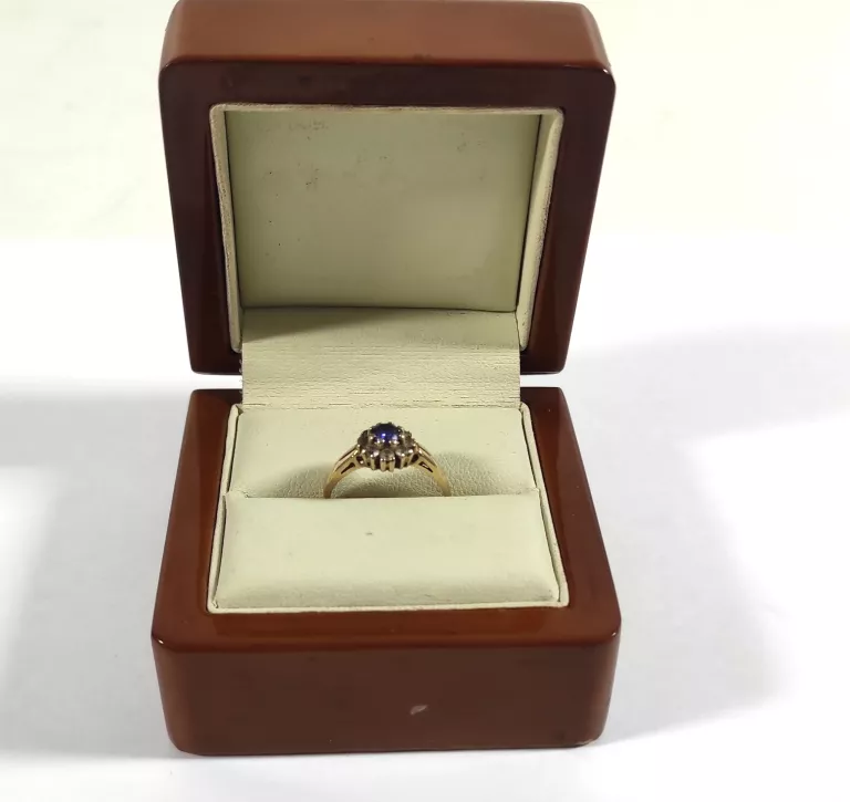 ELEGANCKI PIERŚCIONEK PR.585, 2,09G, 18K., R.12