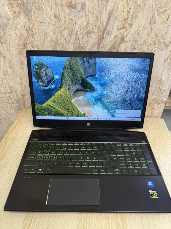 LAPTOP HP PAVILION GAMING 15 KOMPLET PUDEŁKO
