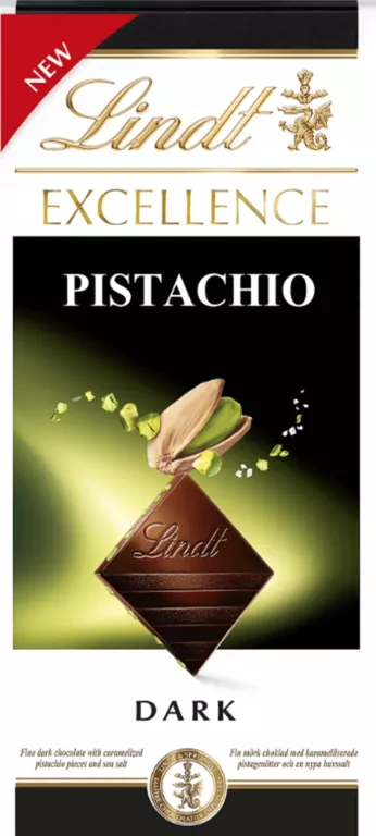 LINDT EXCELLENCE PISTACHIO 100G