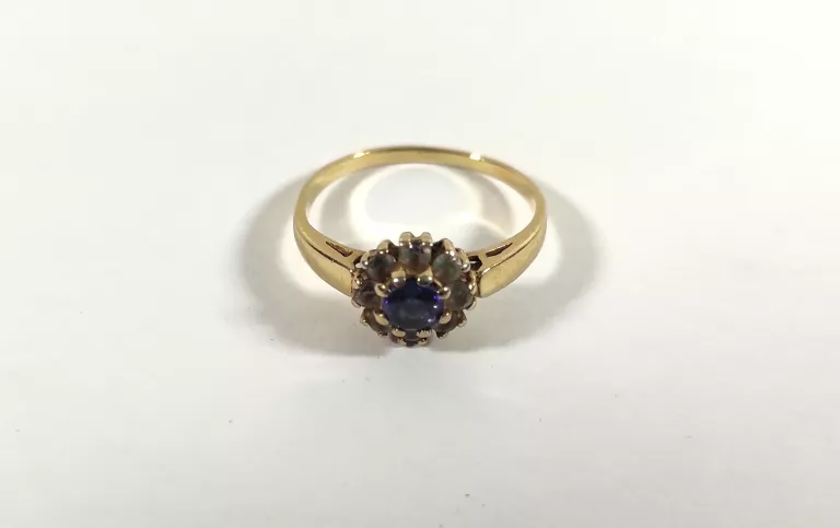 ELEGANCKI PIERŚCIONEK PR.585, 2,09G, 18K., R.12
