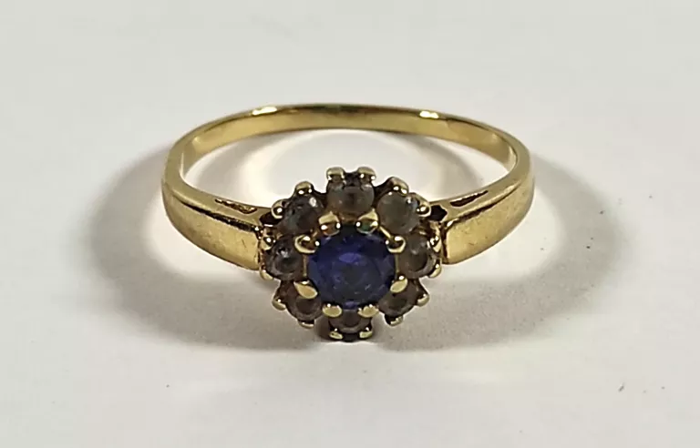 ELEGANCKI PIERŚCIONEK PR.585, 2,09G, 18K., R.12