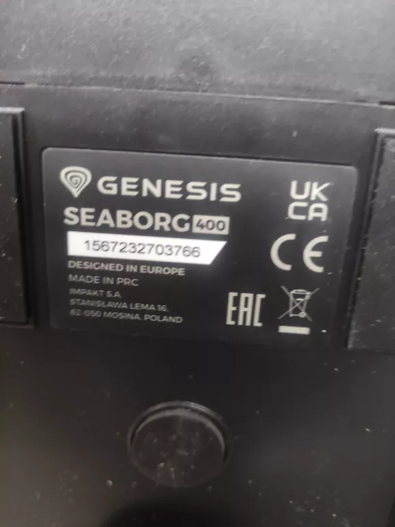 KIEROWNICA GENESIS SEABORG 400