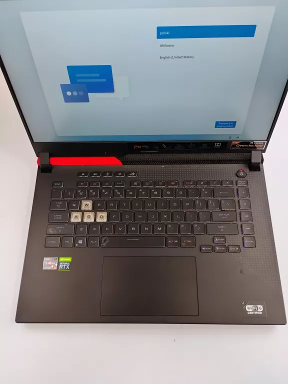 LAPTOP ASUS ROG STRIX G15 G513QM-HF851T 15,6 "  9 16 GB / 1024 GB
