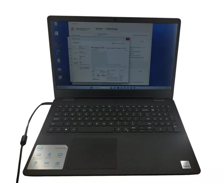 LAPTOP DELL VOSTRO 15 3000 8/256GB I3-1005G1 15,6''W11