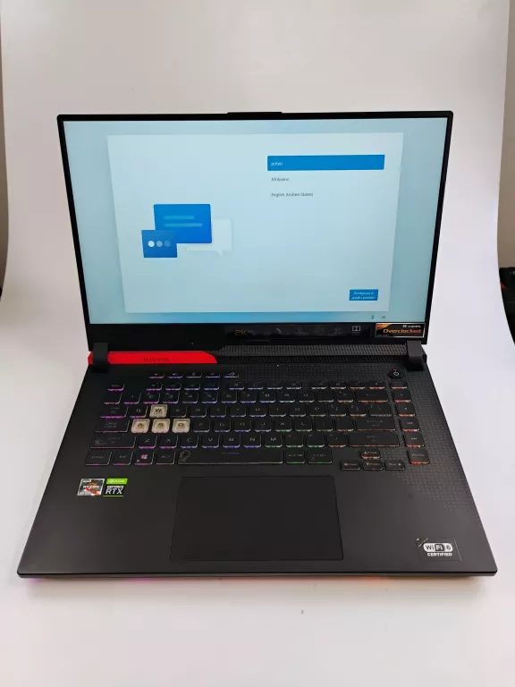 LAPTOP ASUS ROG STRIX G15 G513QM-HF851T 15,6 "  9 16 GB / 1024 GB