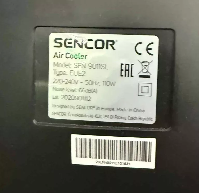 klimator-sencor-sfn-9011sl-model-sfn-9011sl