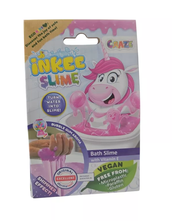 SLIME DO KĄPIELI I ZAPACHU GUMY BALONOWE DZIEŃ DZIECKA
