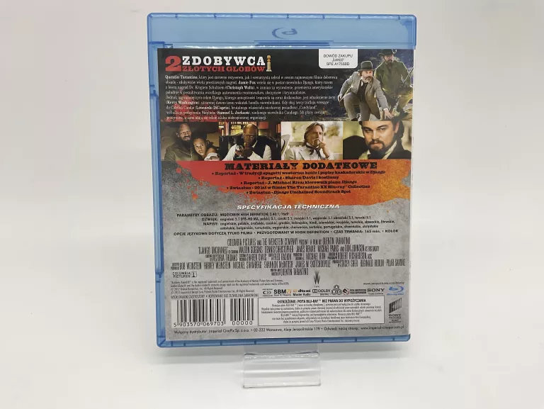 DJANGO PŁYTA BLU-RAY