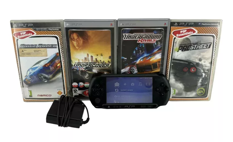 KONSOLA PSP CLASSIC + 4 GRY
