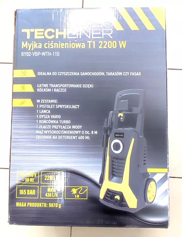 myjka-cisnieniowa-techliner-2200w-ean-gtin-5901529107612