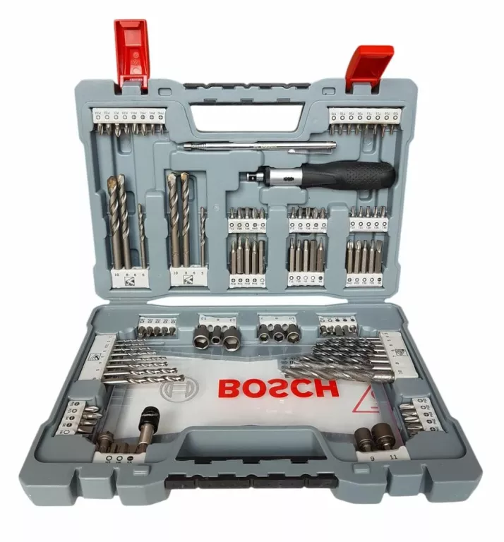 ZESTAW BITÓW I WIERTEŁ BOSCH PREMIUM 105 TLG/PCS