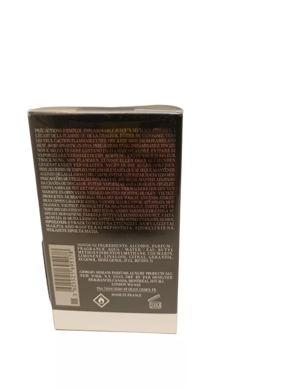 ARMANI EAU DE NUIT POUR HOMME 100ML EDT