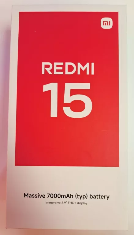 TELEFON REDMI 15 - KOMPLET