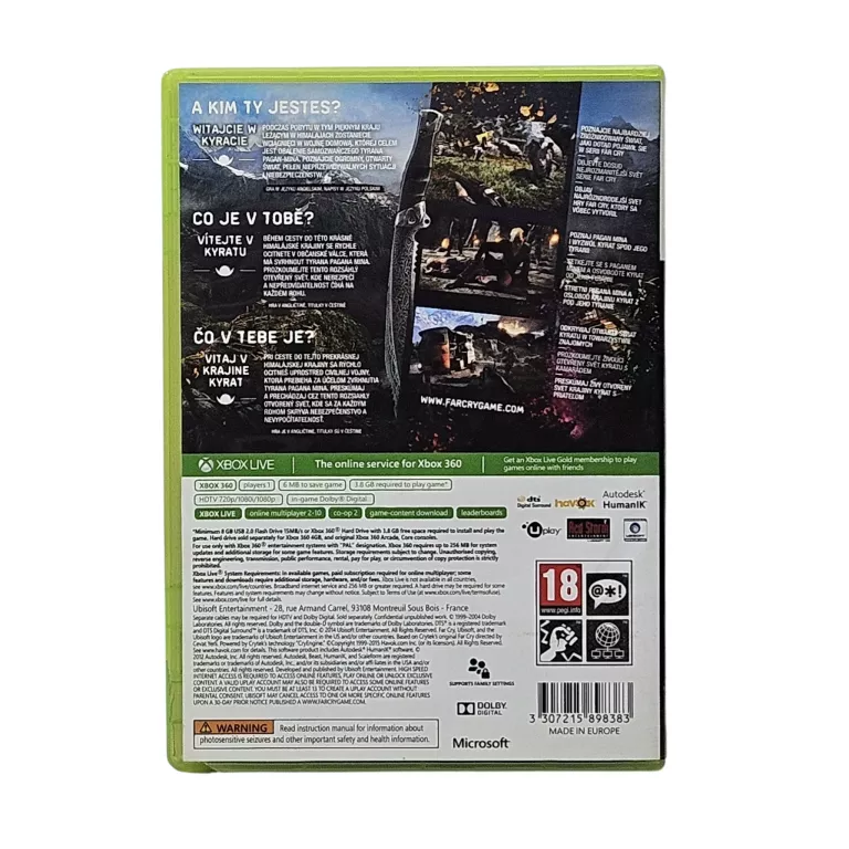 GRA XBOX 360 FARCRY 4
