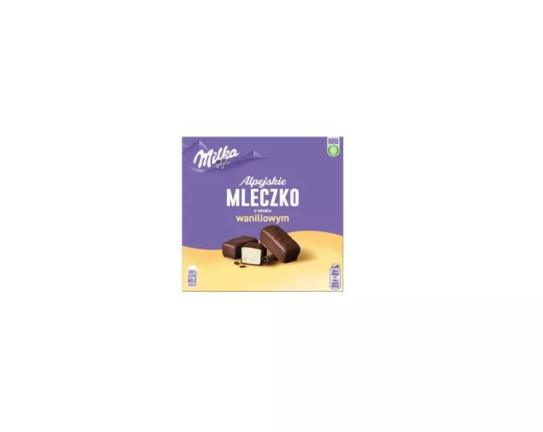 MILKA ALPEJSKIE MLECZKO WANILIOWE 330G