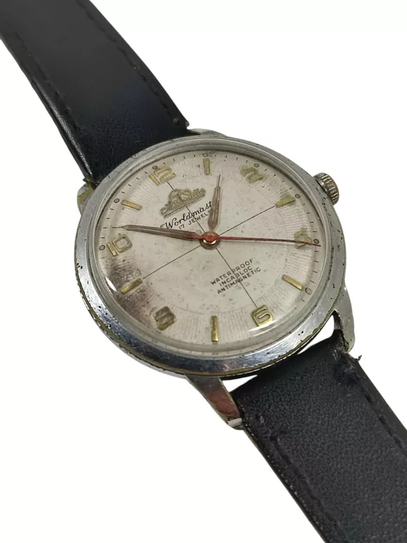 ZEGAREK MĘSKI MECHANICZNY - ATLANTIC WORLDMASTER ARTIFLEX 685 17 JEWELS