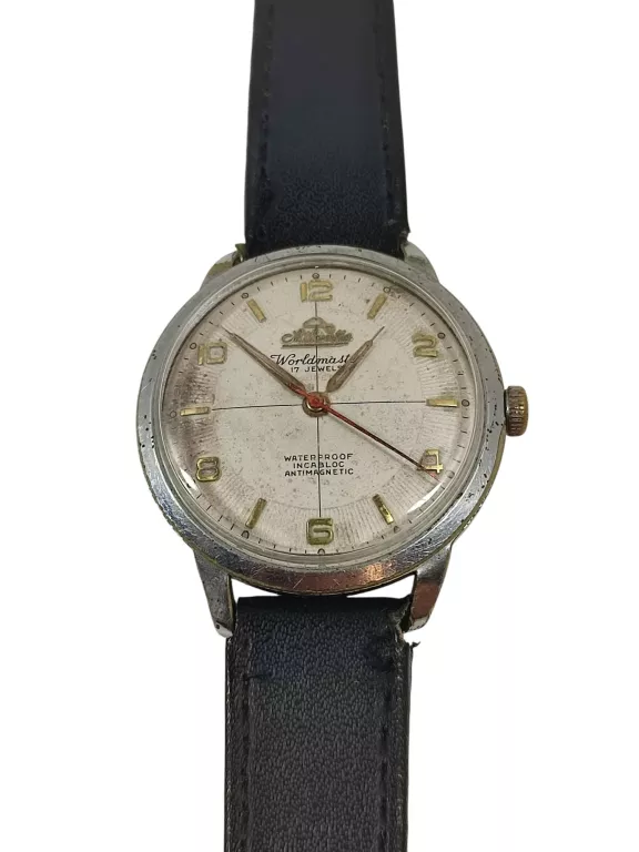 ZEGAREK MĘSKI MECHANICZNY - ATLANTIC WORLDMASTER ARTIFLEX 685 17 JEWELS