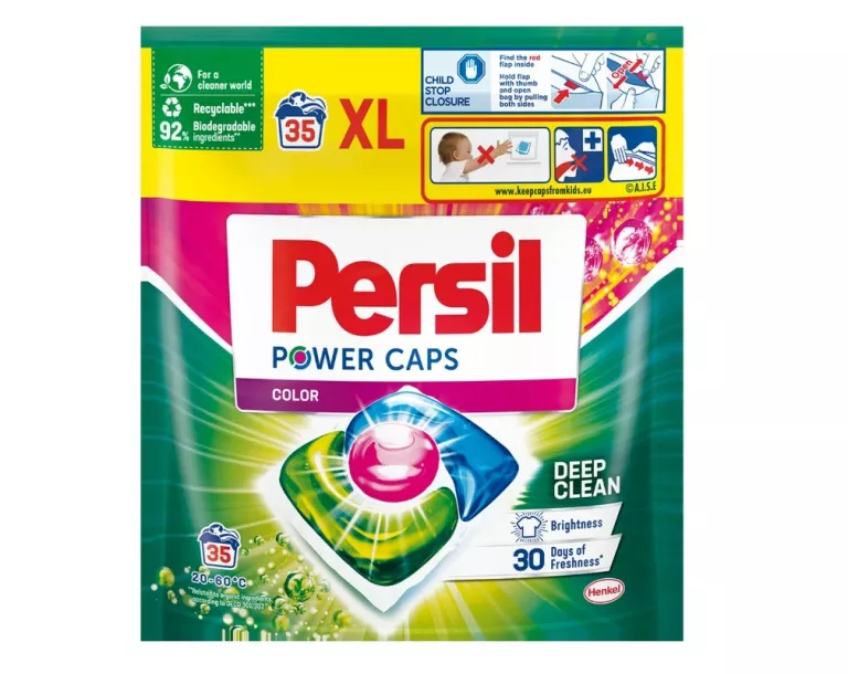 PERSIL POWER CAPS KAPSUŁKI DO PRANIA COLOR 35 SZT.