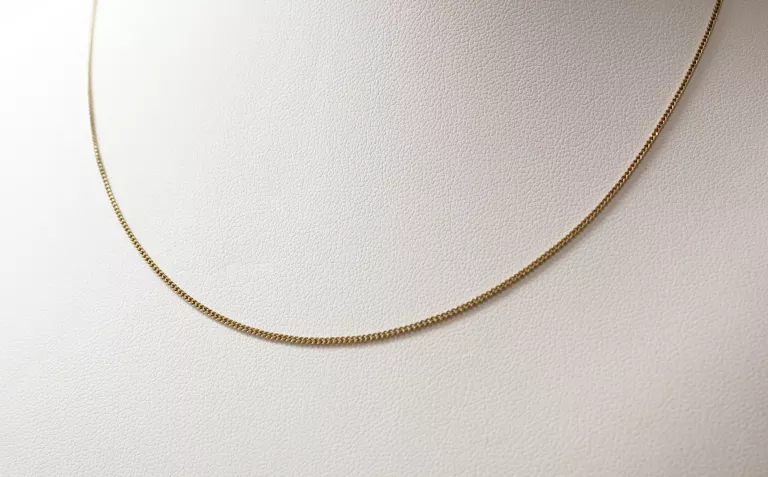 ZŁOTY ŁAŃCUSZEK PANCERKA 585 1,59G 41CM