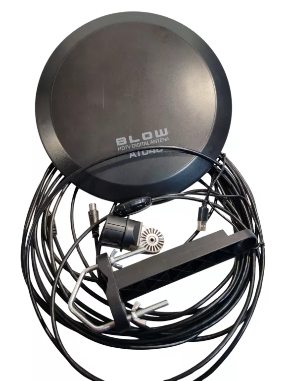 AKTYWNA ANTENA ZEWNĘTRZNA DOOKÓLNA 360° AKTYWNA FILTR LTE DVB-T 4K MUX 1-8