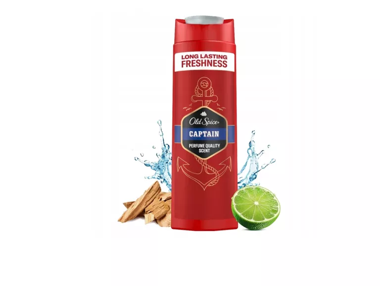 OLD SPICE CAPTAIN MĘSKI PŁYN DO KĄPIELI ŻEL POD PRYSZNIC SZAMPON 3W1 400ML