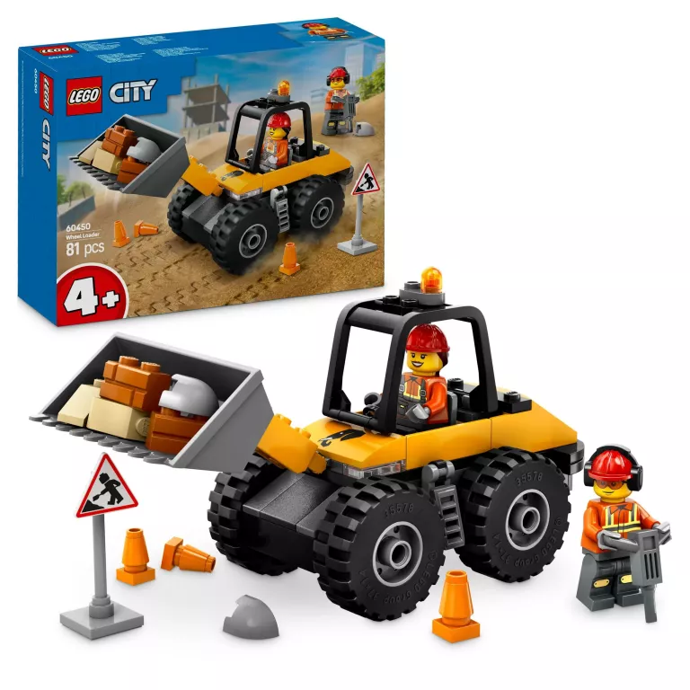 LEGO CITY ŻÓŁTA ŁADOWARKA KOŁOWA 60450