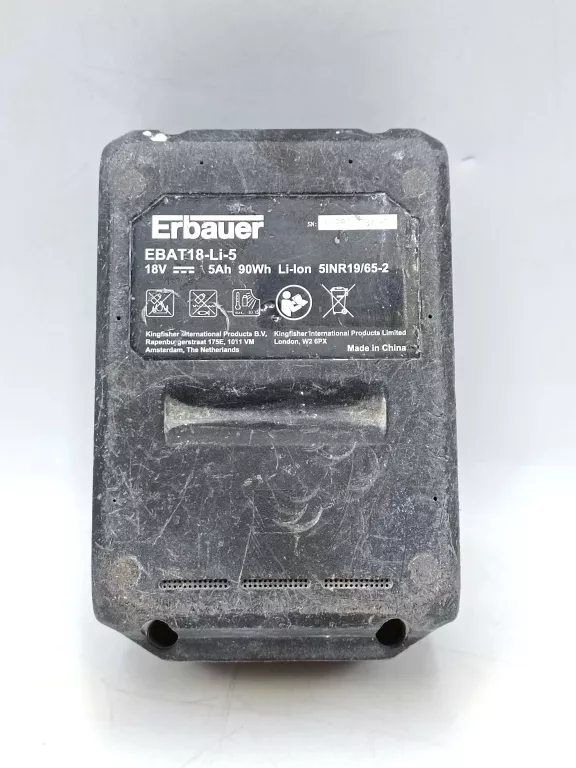 ERBAUER EBAT-18-LI-5 18V 5.0AH 5AH