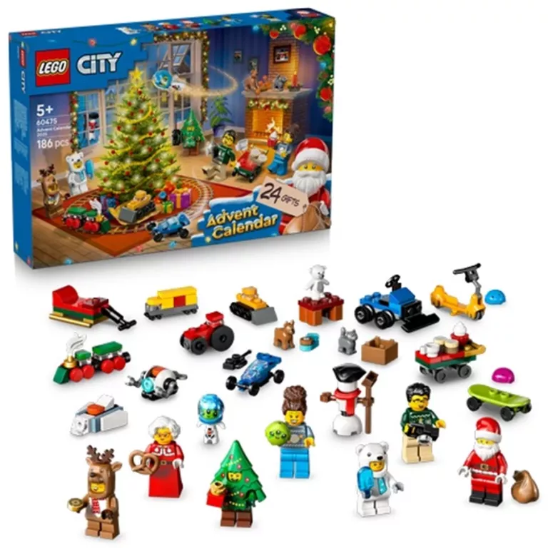 LEGO CITY KALENDARZ ADWENTOWY NA 2025 ROK 60475