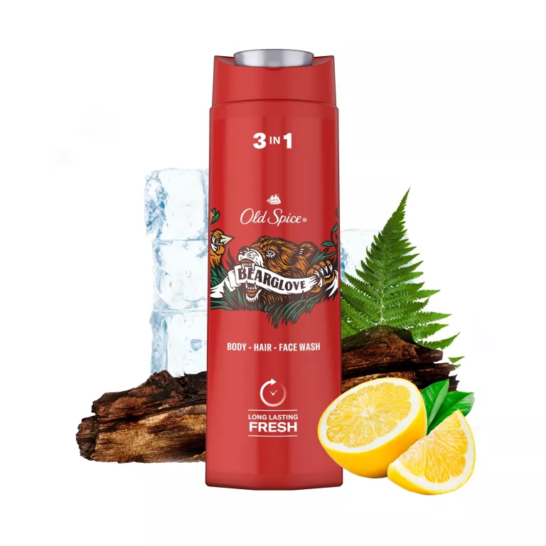 OLD SPICE BEARGLOVE 2 W 1 400 ML SZAMPON I ŻEL POD PRYSZNIC