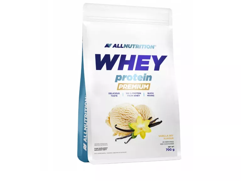 ALLNUTRITION WHEY PROTEIN PREMIUM 700G WANILIA WPC BIAŁKO MIĘŚNIE ENERGIA