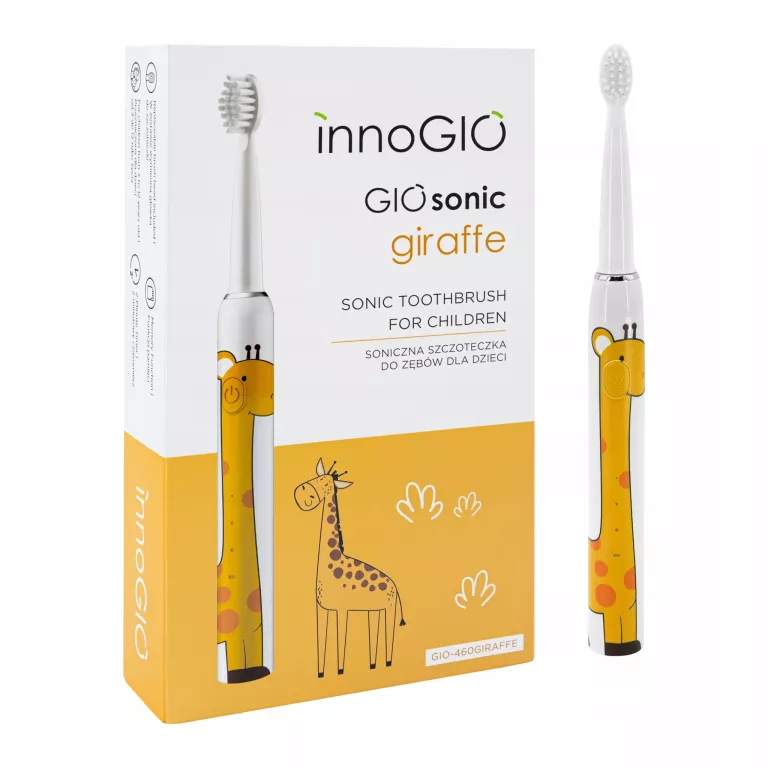 INNOGIO SZCZOTECZKA SONICZNA DLA DZIECI INNOGIO GIRAFFE