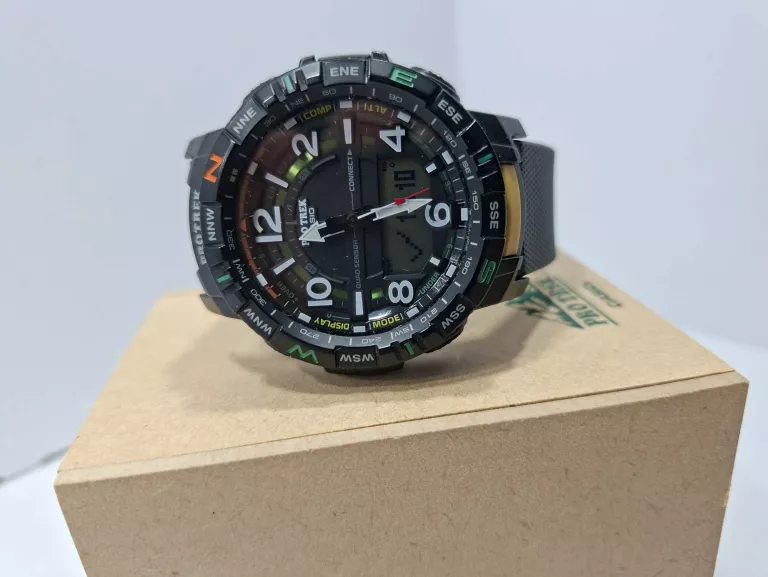 MĘSKI ZEGAREK CASIO PRT-B50-1ER PRO TREK KOMPAS