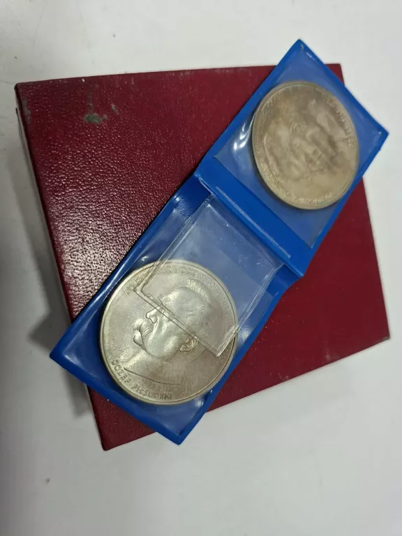 MONETA 70 ROCZNICA ODZYSKANIA...1988 KOMP 2SZT
