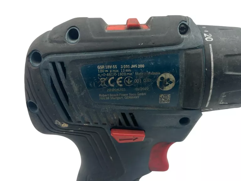 WKRĘTARKA BOSCH GSR 18V-55 + AKU 2AH