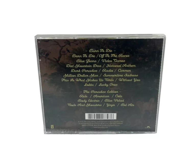 BORN TO DIE LANA DEL REY THE PARADISE EDITION CD