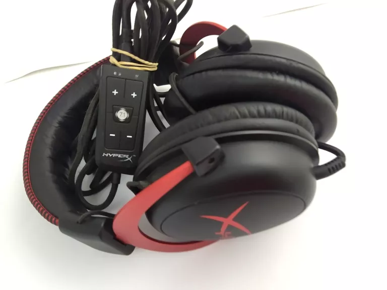 SŁUCHAWKI KINGSTON HYPERX CLOUD II KHX-HSCP-RD - BRAK MIKROFONU