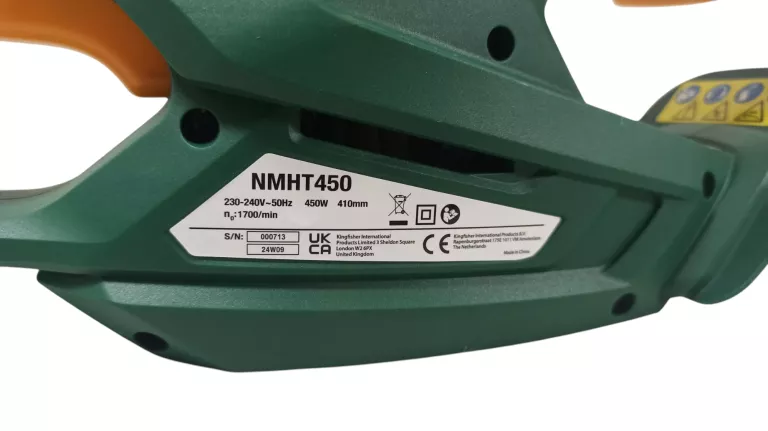 ELEKTRYCZNE NOŻYCE DO ŻYWOPŁOTU NMHTV 450