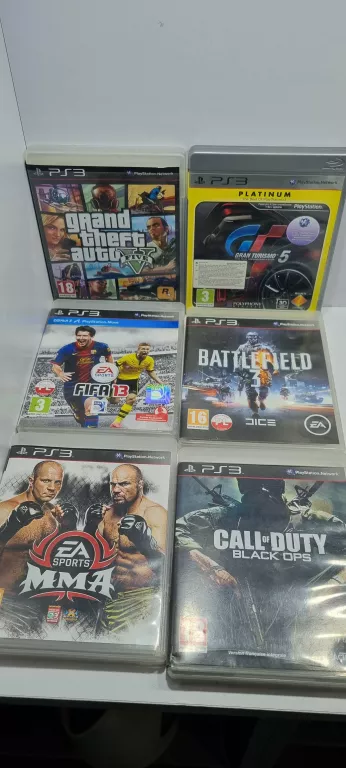 ZESTAW GIER PS 3