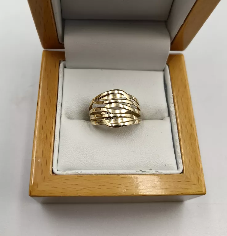 ZŁOTY PIERŚCIONEK 585 2,31G