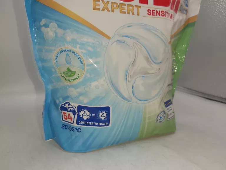 KAPSUŁKI PERSIL EXPERT SENSITIVE 4 IN 1 DISCS 54 SZT