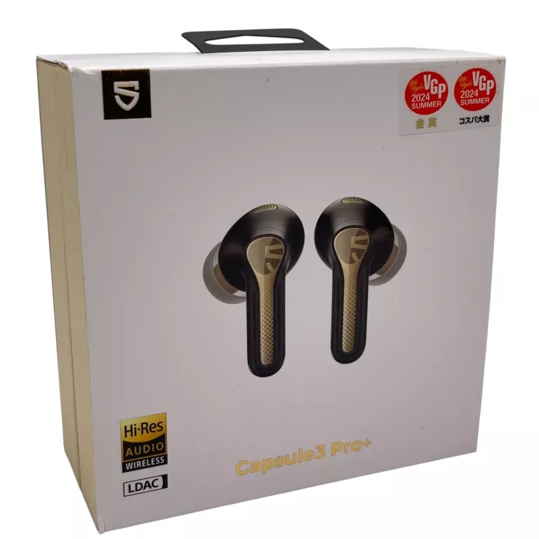 SOUNDPEATS CAPSULE3 PRO+ BEZPRZEWODOWE SŁUCHAWKI DOUSZNE ANC