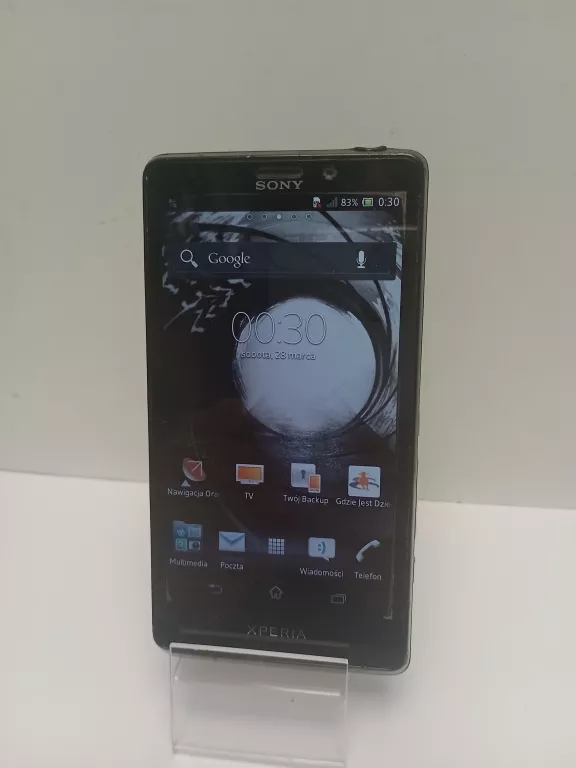 TELEFON SONY XPERIA T LT30P BLACK 1/16GB