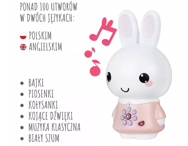 KRÓLICZEK ALILO HONEY BUNNY G6 PRO - ZABAWKA EDUKACYJNA EDYCJA LIMITOWANA