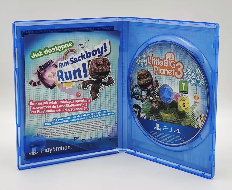 GRA PS4 LITTLE BIG PLANET 3