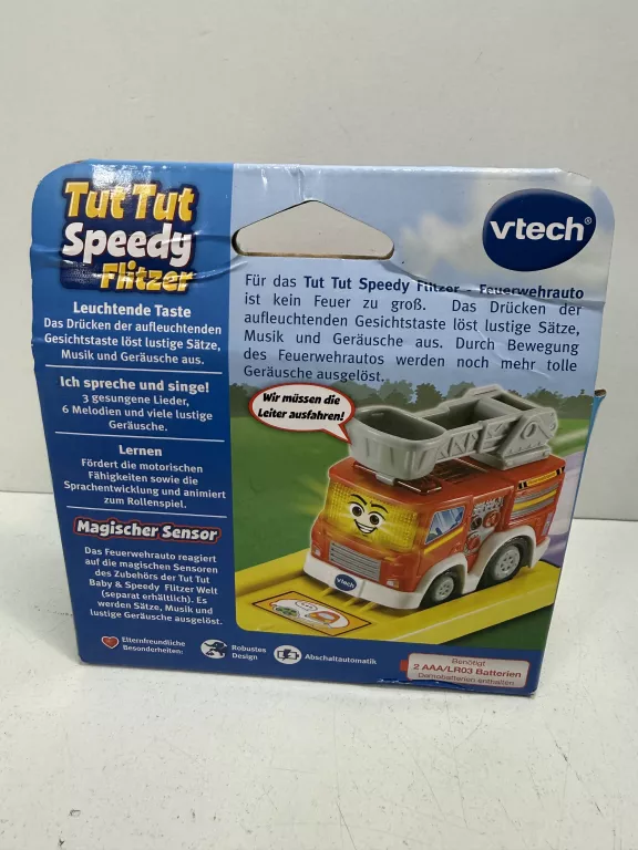 SAMOCHODZIK STRAŻ TUT TUT VTECH