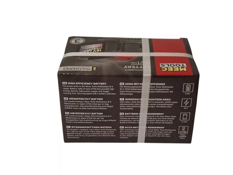 AKUMULATOR MEEC TOOLS MULTISERIES LI-ION 18V 6AH 021615