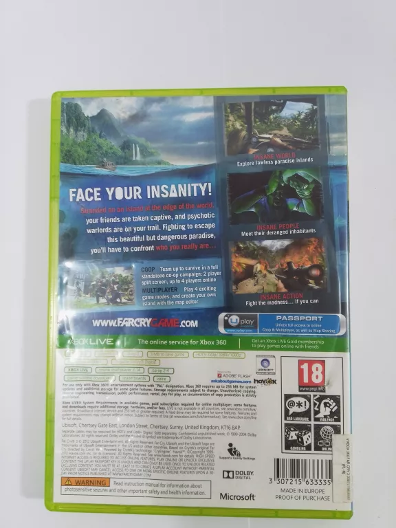 GRA NA XBOX 360 FARCRY 3