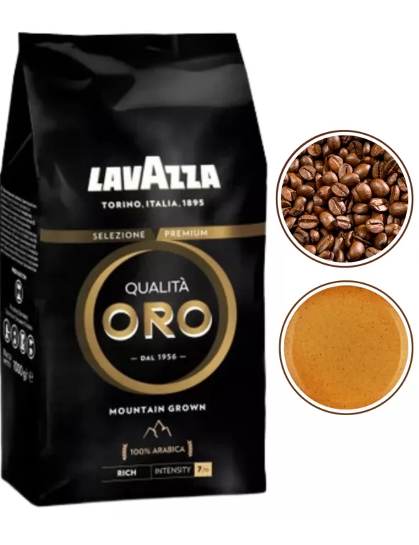 KAWA ZIARNISTA LAVAZZA QUALITA ORO MOUNTAIN GROWN 1KG