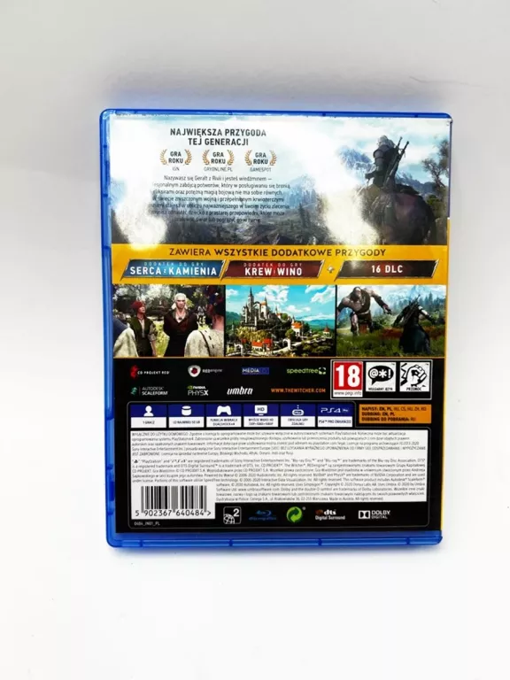 GRA WIEDZMIN DZIKI GON 3 PS4