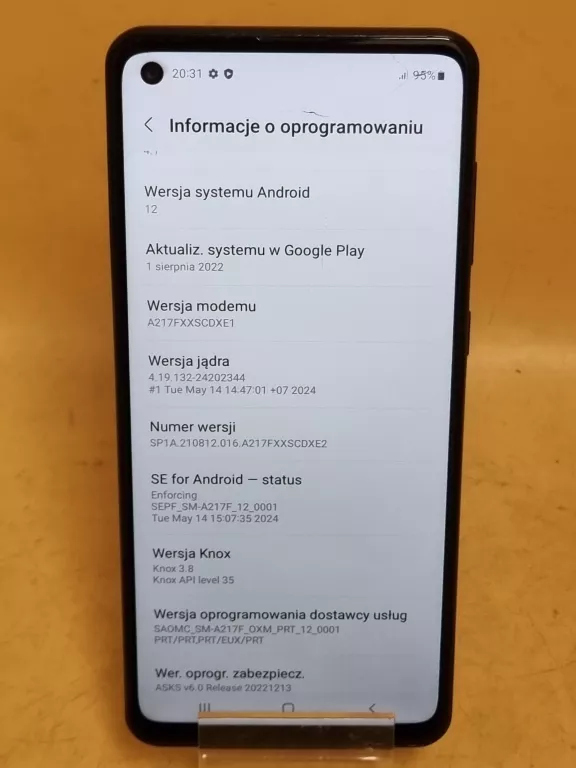 TELEFON SAMSUNG GALAXY  A21S 3/32 GB